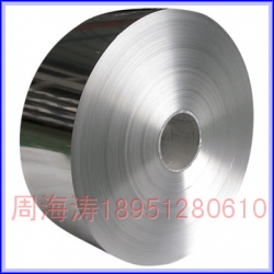 Cap material with the aluminum strip